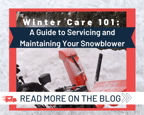 Servicing snow online blower