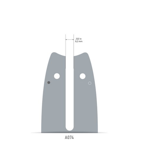 Oregon 140SXEA074 AdvanceCut Guide Bar 14" Fits Stihl 3005 000 7409