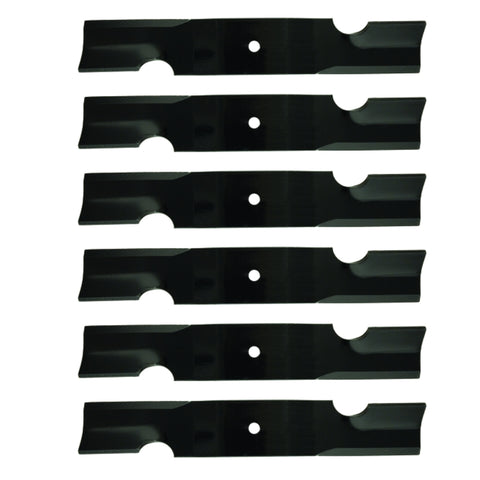 6PK Oregon 91-536 15" High Lift Mower Blades for Grasshopper 42" 44" Decks Replaces 320234