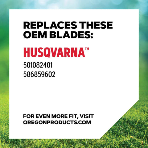 Oregon 95-301 Replacement Blades for 21" Husqvarna 501082401, 586859602