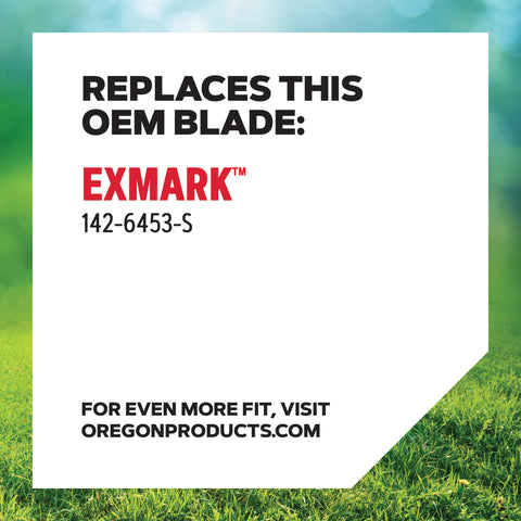 Oregon 96-750 Replacement Blades for 34" / 50" Exmark 142-6453-S