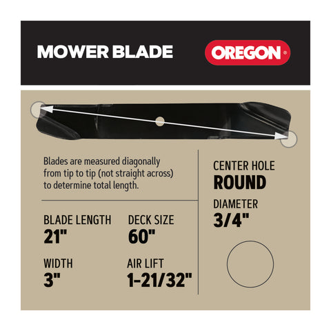 Oregon 98-451 Replacement Blades for 60" DeWalt 742P05516