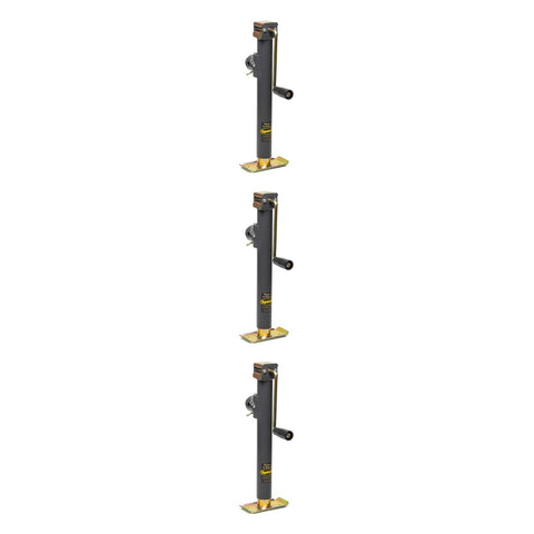 3 Pack speeco s100204n0 speeco tubular mount side wind jack with 15 lift height genuine oem