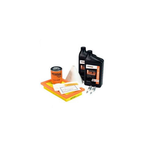 1 Pack generac a0002074712 generac maintenance kit with proprietary 5w 20 synthetic oil for 20kw €“ 26w air cooled generators genuine oem
