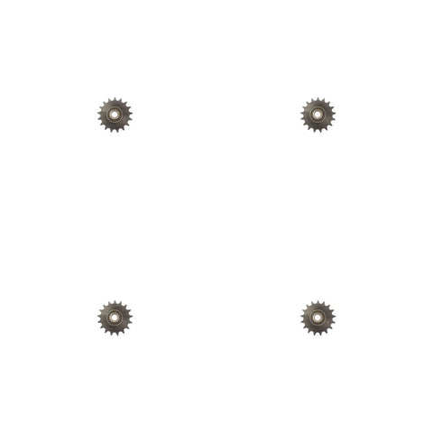 4 Pack speeco s80551500 speeco idler sprocket 5 8 for chain size 50 genuine oem