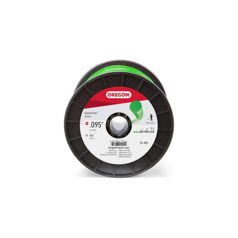 1 Pack oregon 21 195 gatorline round trimmer line 095 inch by 867 foot 3 pounds