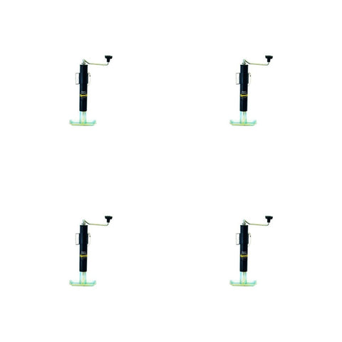 4 Pack speeco s10030200 speeco 2000lb 10 lift height tubular mount top wind jack genuine oem