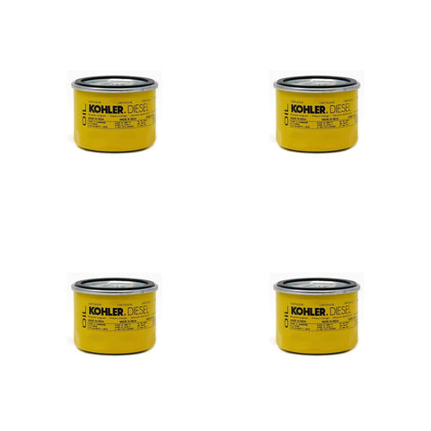 4 Pack kohler ed0021752830 s oil filter cartridge genuine oem