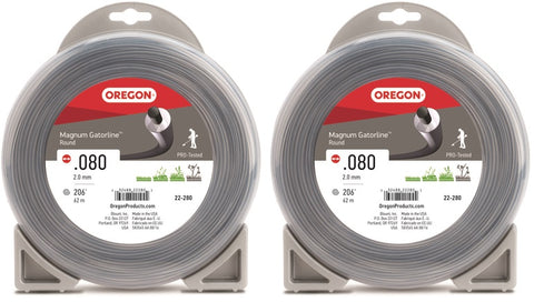 Oregon 22-280 Gatorline Magnum Round .080 1 208 Feet Replaces Stens 380-511