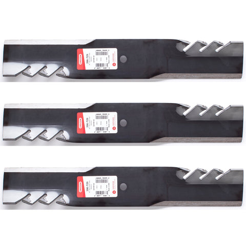Oregon 396-729 G6 Gator Blades for 52" Grasshopper 320236, 320238
