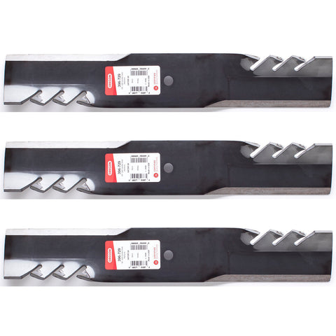Oregon 396-729 G6 Gator Blades for 52" Woods 72505KT, 72896KT
