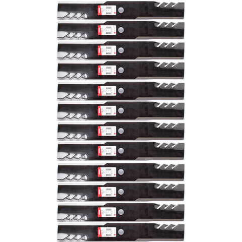 Oregon 396-730 G6 Gator Blades for 60" John Deere M128485, M131958, M133381