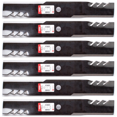 Oregon 396-730 G6 Gator Blades for 60" John Deere M128485, M131958, M133381