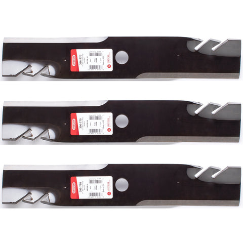 Oregon 396-770 G6 Gator Blades for 48" John Deere M136185, M136194, TCU14939