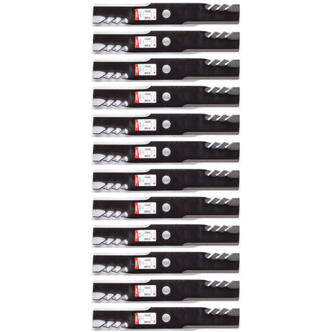 Oregon 396-810 G6 Gator Blades for 60" Kubota K5645-34330, K5645-34340