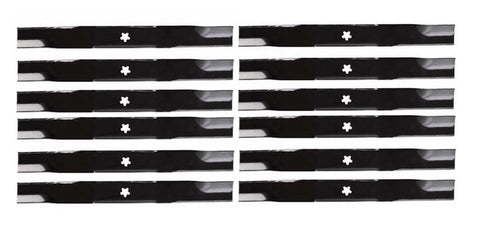 Husqvarna 574870801 Genuine OEM Mower Blades 52" Decks GT52XLS GTH27V52 GTH3052