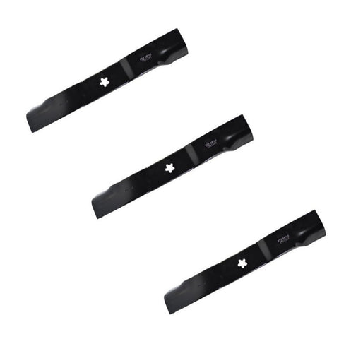 3PK Husqvarna 582062502 Genuine OEM Hi-Lift Mower Blade Fits Z454 MZ54 RZT54X Z54XF