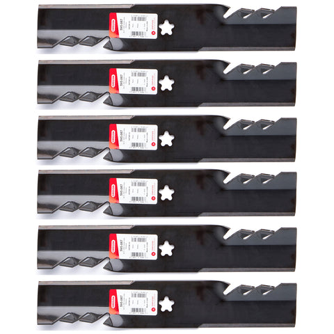 Oregon 595-087 G5 Gator Blades for 48" Dixon 539113425, 575296401