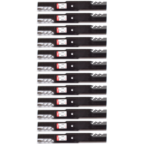Oregon 596-347 G5 Gator Blades for 61" Hustler 602439, 793380, 794859, 795252