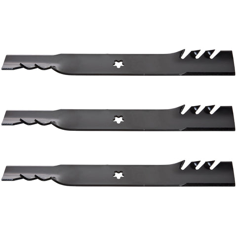 Oregon 595-605 G5 Gator Blades for 54" Poulan 187254, 187255, 187256