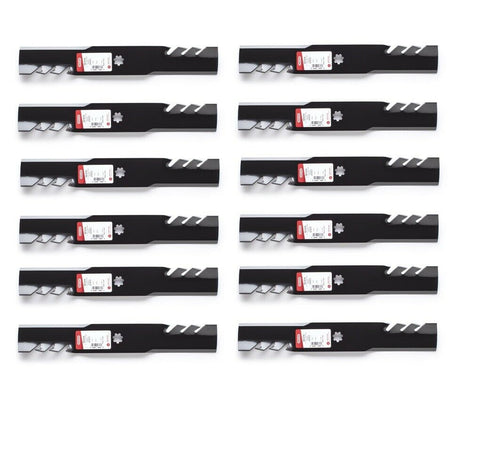 12PK Oregon 92-616 Gator G3 Blade 17" replaces John Deere AM137757 AM137758