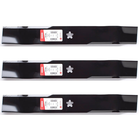Oregon 195-082 Mulching Blades for 54" Poulan 187254, 187255