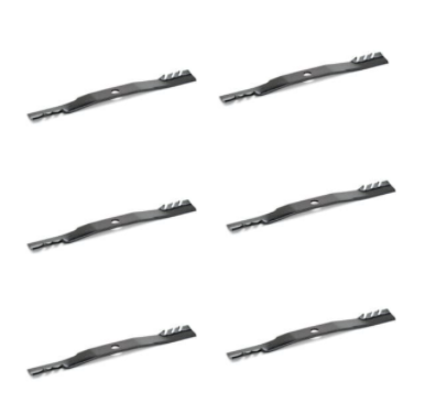 6PK Oregon 96-372 Mulching Blade Gator G3 24-1/2" Repl Kubota 76553-34330