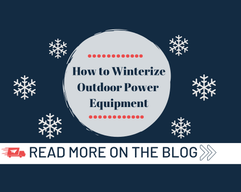How to Winterize Outdoor Power Equipment