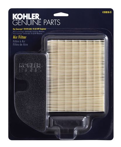 Kohler 20 883 06-S1 Genuine OEM Air Filter Kit