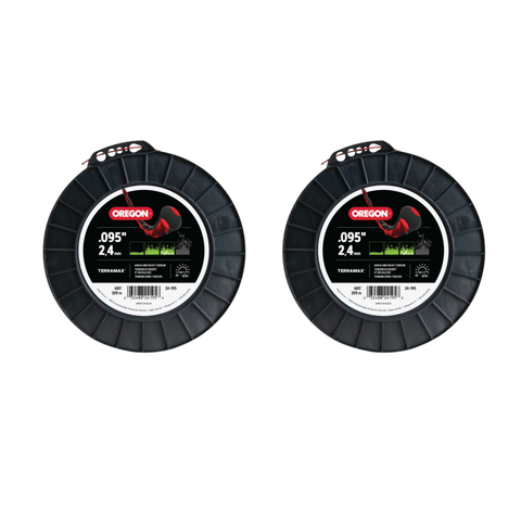 Oregon 24-195 TerraMax .095" Diameter String Trimmer Line, 3lb Spool
