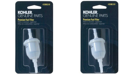 2 Pack Kohler 25 050 22-S1 Genuine OEM Packaged Fuel Filter 2505022 2505022-S