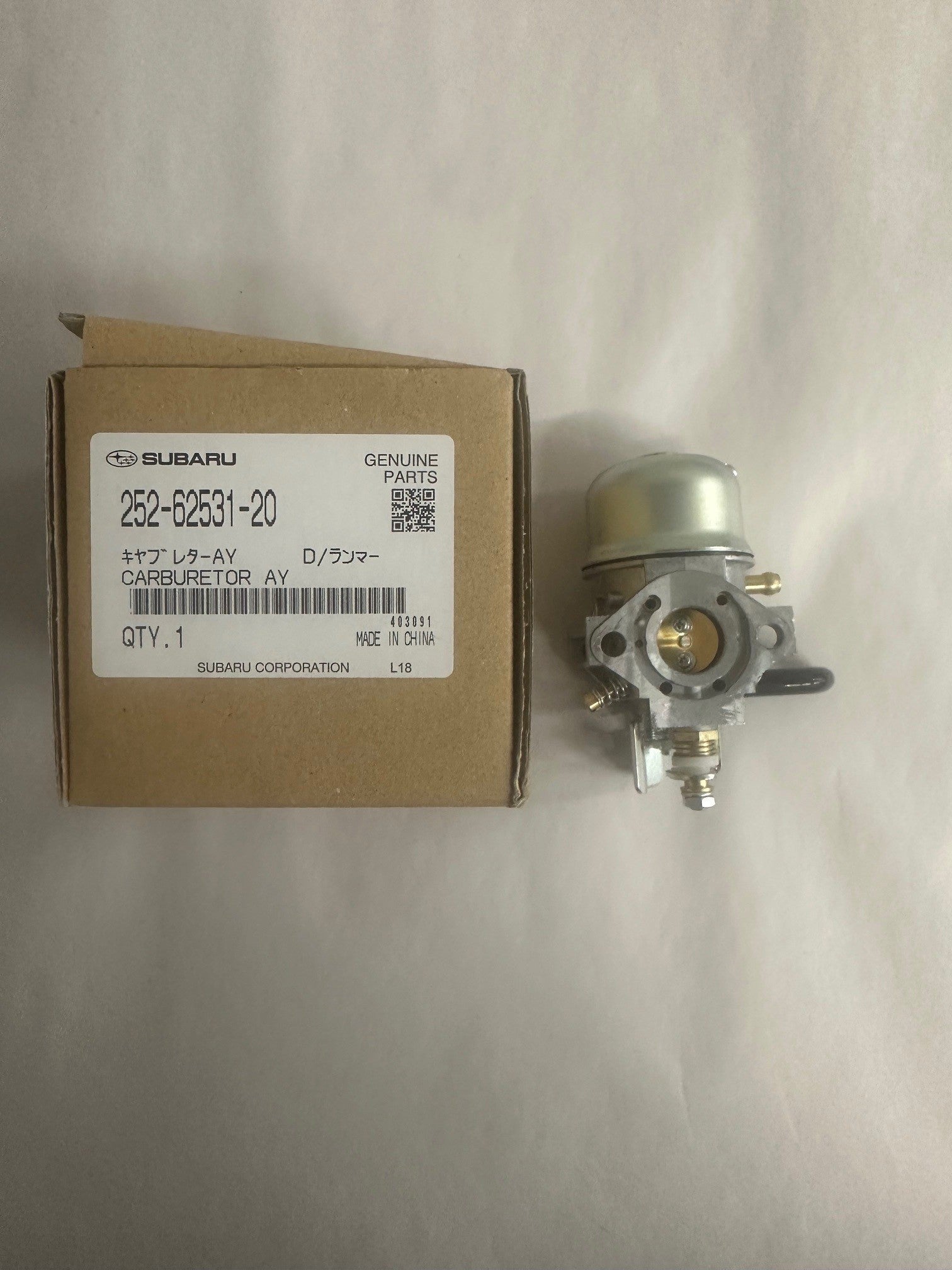 Eh12 Engine Robin Subaru Carburetor OEM 252-62531-20 Fits EH12-2 Engines – On The ...