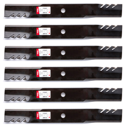6PK Oregon 396-743 Gator Blade for 72" replaces John Deere M142514 M141669