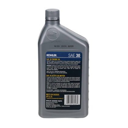 Kohler 25 357 02-S - Case of Oil - Magnum SAE 30
