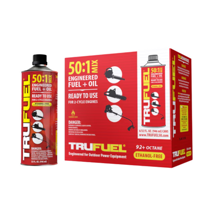 6 Pack TruFuel 6525638 50:1, 32oz Pre Blended Fuel No Ethanol