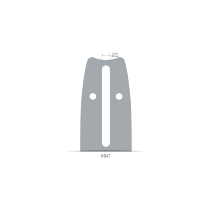 Oregon 557504 Bar and Chain Combo, Craftsman, Oregon, .325" Pitch, .050" Gauge, 72 Drive Links, 18"