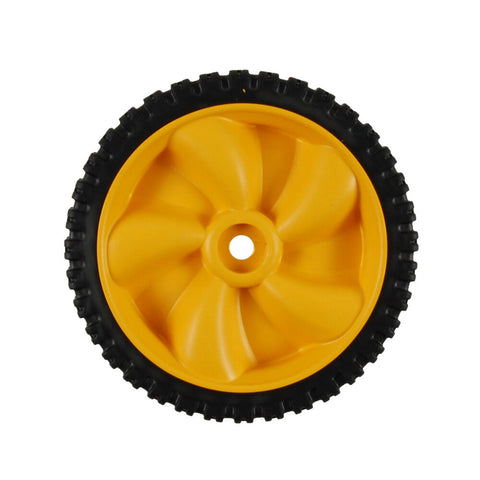 MTD 634-04100A Genuine OEM Wheel Assembly, 8 x 1.8 - Yellow