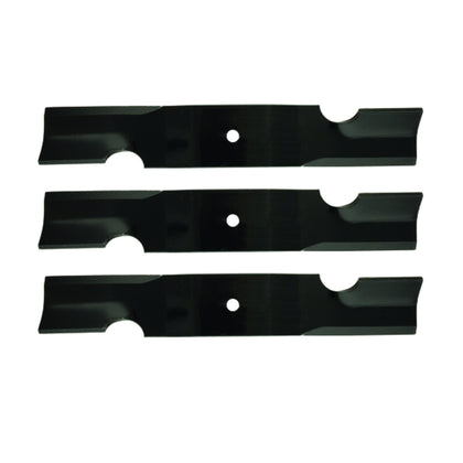 3PK Oregon 91-536 15" High Lift Mower Blades for Grasshopper 42" 44" Decks Replaces 320234