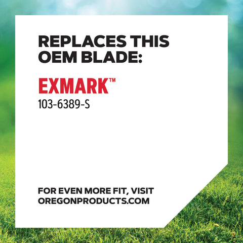 Oregon 92-924 Replacement Blades for 52" / 72" Exmark 103-6389-S