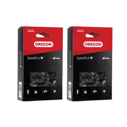 2PK Oregon 95TXL074G 18" SpeedCut Saw Chain Replaces Husqvarna H30 74