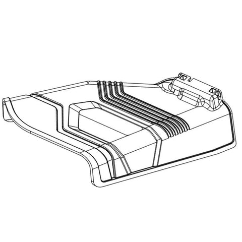 Homelite 997060001 Genuine OEM Replacement Side Discharge Chute for 42" Deck