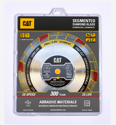 Cat® 300 Trade Segmented Abrasive Materials Diamond Blade 14" - 350mm