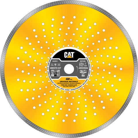 Cat® 600 Pro Universal Turbo Diamond Blade 9" - 230mm