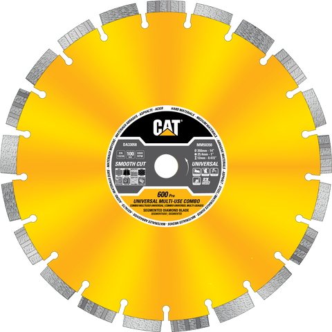 Cat® 600 Pro Universal Multi Material Laser Welded Diamond Blade 14" - 350mm