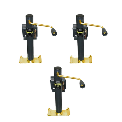 Speeco S100101N0 Genuine OEM Flange (Weld) Mount 5000 lb Side Wind 10 Lift Height Jack