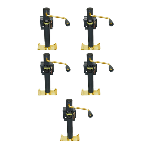 Speeco S100101N0 Genuine OEM Flange (Weld) Mount 5000 lb Side Wind 10 Lift Height Jack