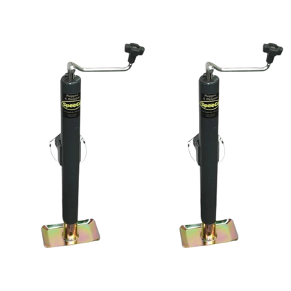 Speeco S100102N0 Genuine OEM 5000 lb Tubular Mount Top Wind 10 Lift Height Jack