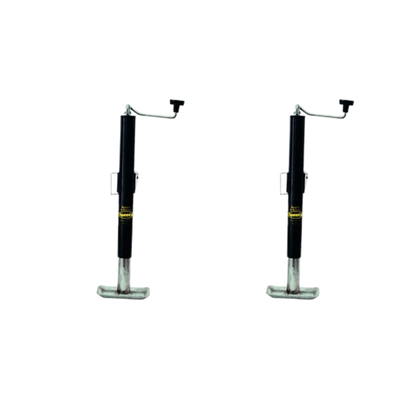 Speeco S10030400 Genuine OEM 2000lb Tubular Mount Top Wind Jack with 15 Lift Hght