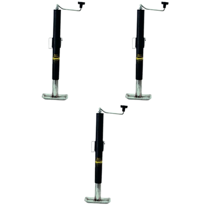 Speeco S10030400 Genuine OEM 2000lb Tubular Mount Top Wind Jack with 15 Lift Hght