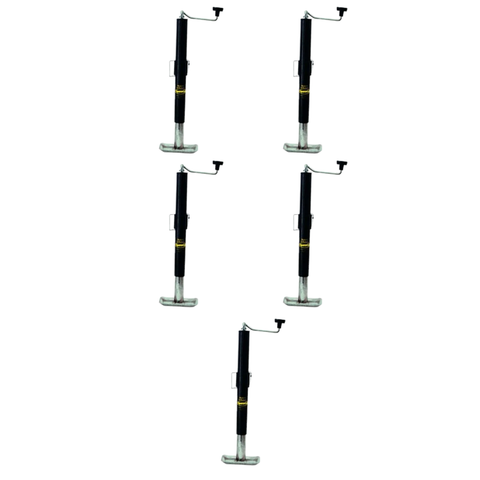 Speeco S10030400 Genuine OEM 2000lb Tubular Mount Top Wind Jack with 15 Lift Hght